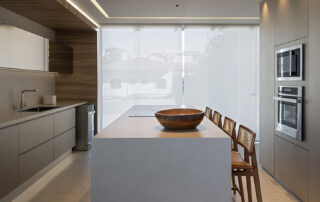 imagem cozinha do apartamento panorâmico, arquitetura, sena arquitetos, decoração