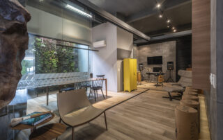 imagem entrada studio de musica Garage Studio projeto Sena Arquitetos, arquitetura, decaoracao, projeto residencial