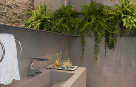 imagem lavabo, projeto residencial Sena arquitetos, arquitetura, decoracao