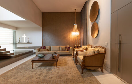 imagem sala de estar, apartamento Ah, Arquitetura residencial, Sena Arquitetos, Decoaracao